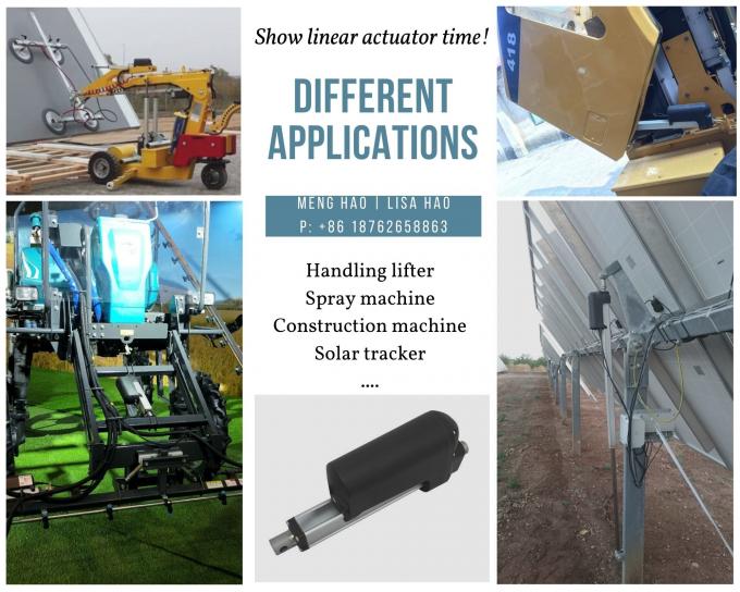 hydraulic electric actuator 12VDC, linear hydraulic cylinder lift 4inch