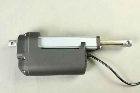 12 Volt Linear Push Pull Actuator With Manual Crank , Optional Feedback