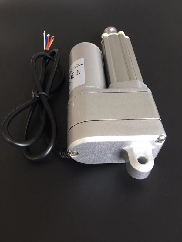 Brushed Dc Motor Electric Rotary Actuator 12v 15cm Stroke 110 Lb Force